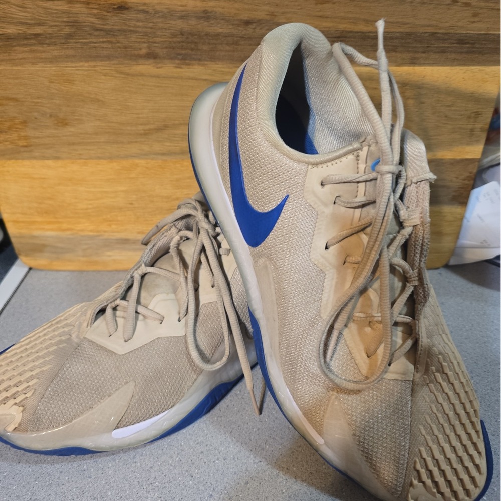 Nike Rafa Nadal Court Zoom Vapor Cage 4 Sanddrift DD1579 Men's Size 12 *read*